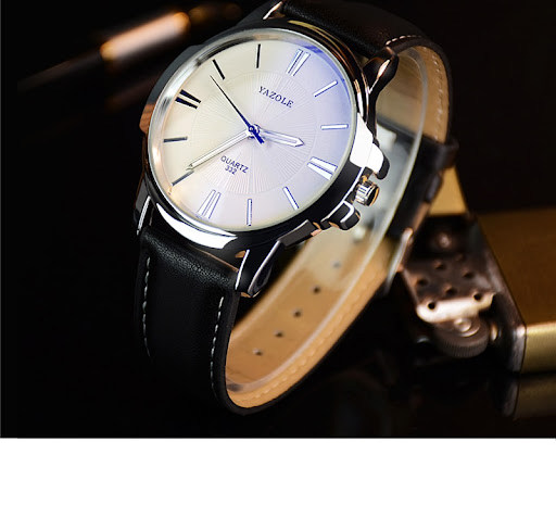 Title 5, New Mens Business Waterproof Luminous Quartz W...