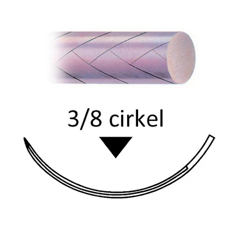 Vicryl Plus 2/0 FSL 70cm VCP586H