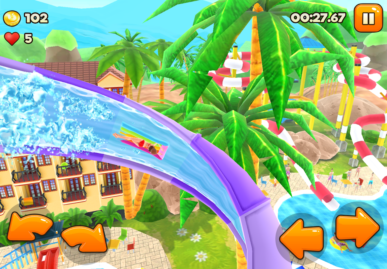 Uphill Rush ウォータースライダーゲーム - Google Play の Android アプリ