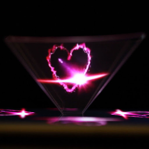 Title 4, DIY Holographic 3D Projector Pyramid Virtual St...