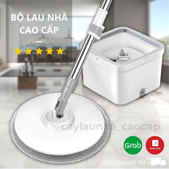 Cây Lau Nhà Tách Nước Bẩn K9 Zhimei Chổi Lau Nhà Tự Vắt Thông Minh Xoay 360 Độ Cao Cấp Bộ Lau Nhà Thông Minh Thế Hệ Mới