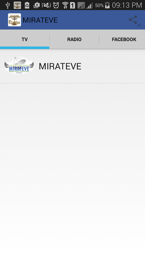 Android application MISION CRISTIANA ELOHIM screenshort