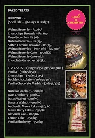 Cakes N Chemistry menu 6