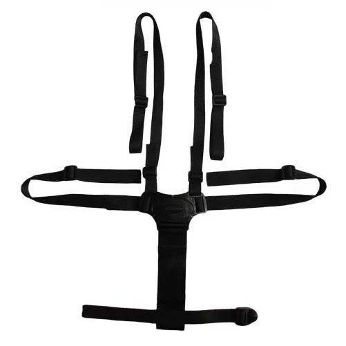 Baby kinderstoel met vijfpuntsgordel voor maximale veiligheid en comfort tijdens de maaltijden van je baby.