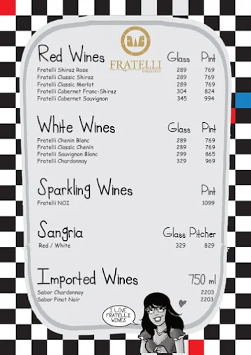 Poptates Lokhandwala menu 