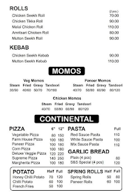 Spice & Snacks menu 3