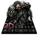 3d Devil skull keyboard 10001008 APK Télécharger