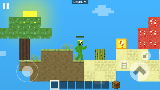 Screenshot Green Friend vs Lucky Block