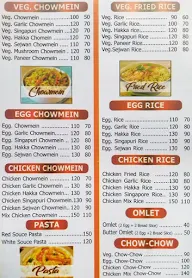 Nitin Point Chinese Food menu 1