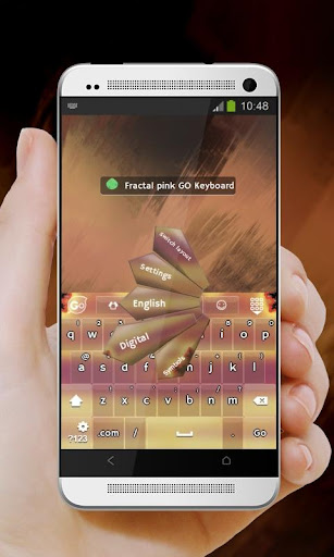 免費下載個人化APP|フラクタルピンク GO Keyboard app開箱文|APP開箱王