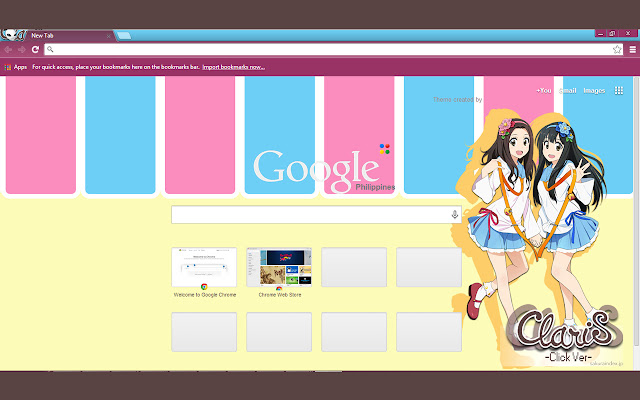 ClariS Click Version chrome extension