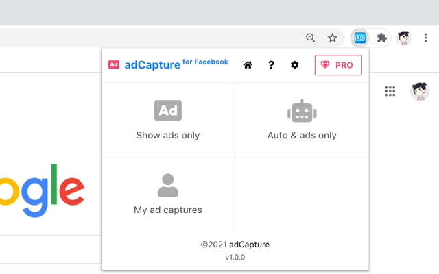 adCapture - Ad Finder for Facebook Preview image 2