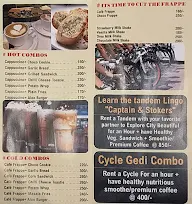 Cyclist Cafe menu 2