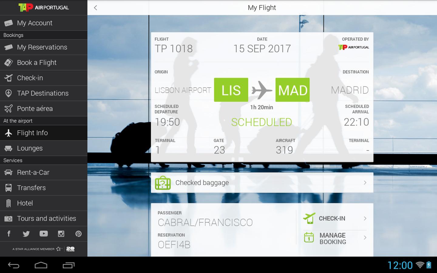 TAP Air Portugal Android Apps on Google Play