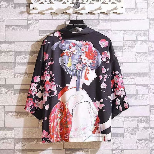Title 11, Mens Hong Kong-style Japanese Five-point Cardi...