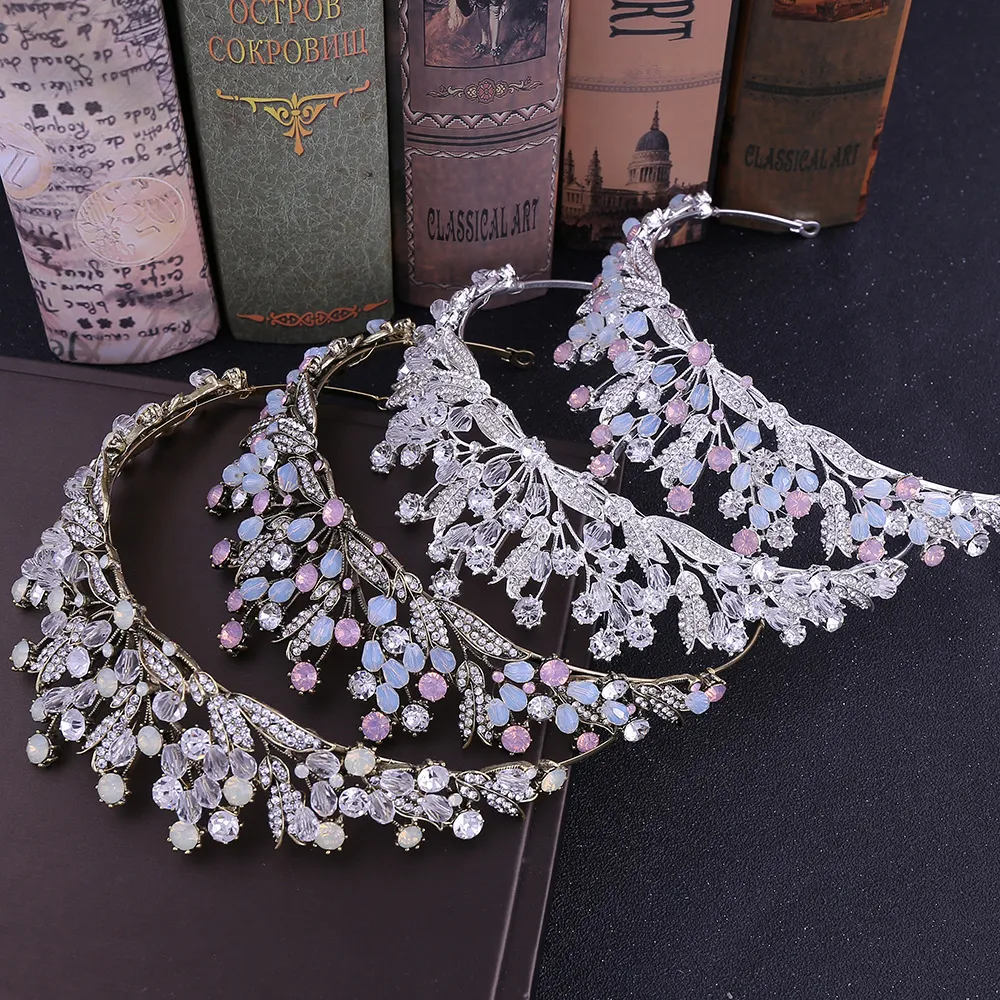 Title 2, Handmade Baroque Vintage Rhinestone Crown, idea...