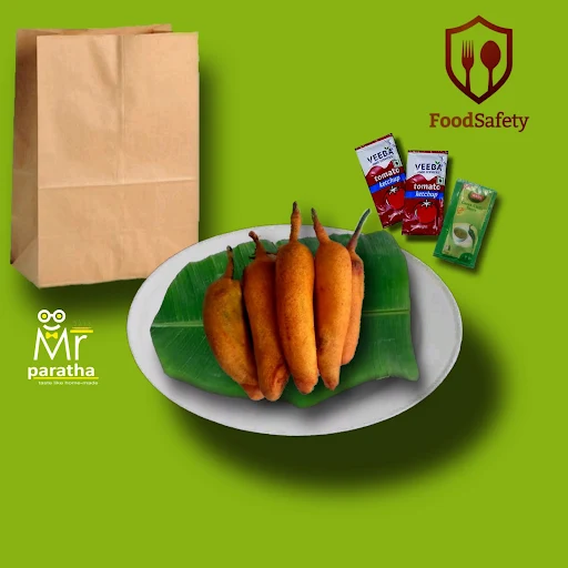 Stuffed Mirchi Bajji (6 Pcs)