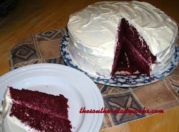 Red Velvet Cake with Cream Cheese Frosting