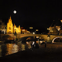 luna piena a bruges di 