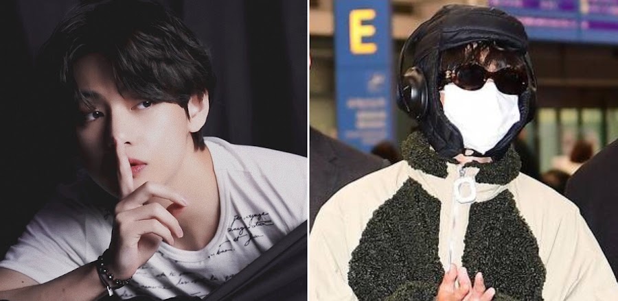 BTS's V Shocks ARMYs With His Unexpected Arrival At Incheon Airport ...