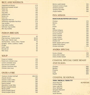 ISIRI RestoBar menu 