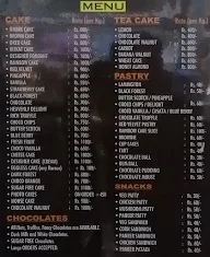 Chocolate Temptation menu 1