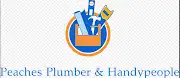 Peaches Plumber and Handy People Logo