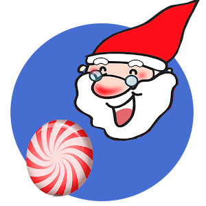 Santa Eats Candy! logo