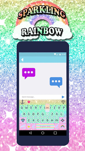 SparklingRainbow Kika Keyboard