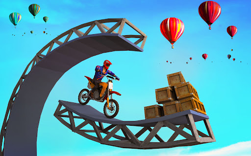 Screenshot Xtreme Bike Racing Stunt Games