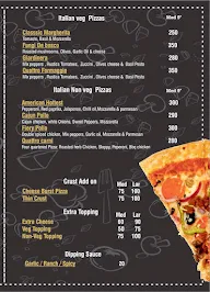 US Pizza menu 2