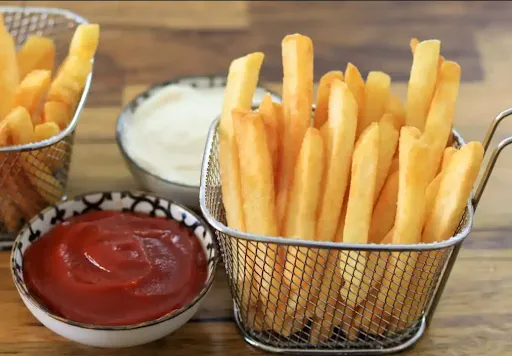 Salted French Fries With Mayonnaise