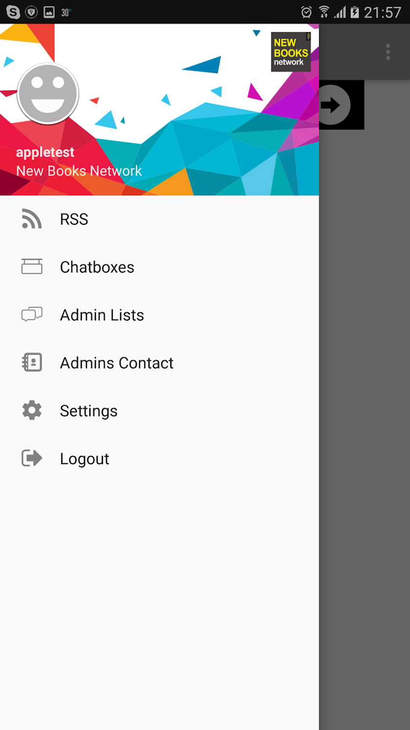 New Books Network Screen 2