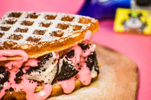 Bubblegum Oreo Waffle