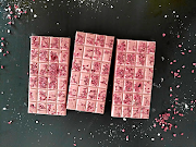 The all-natural pink chocolate is officially known as ruby chocolate.