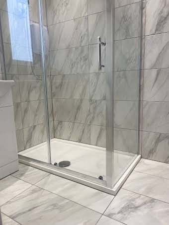 Carrera marble bathroom refurb album cover