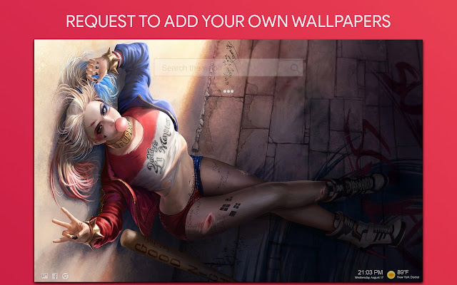 Suicide Squad Wallpaper HD Custom New Tab