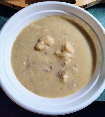 Healthier Crockpot Chicken & Dumplings Aplenty