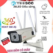 Camera Yoosee Ngoài Trời Fhd 1080P _ Siêu Nét W76S