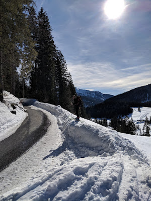 Spitzingsee - start the skitour