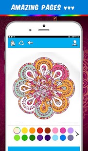 Mandala Coloring Games Screenshot