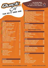 Quick Eat menu 2