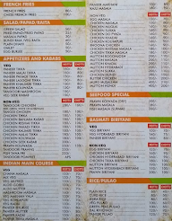 Josh Foodland menu 1