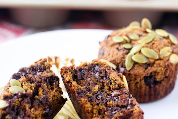 Chocolate Chip Pumpkin Muffins