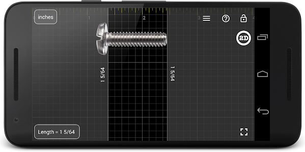 Millimeter Pro - ruler and protractor on screen 2.1.2 (Paid)
