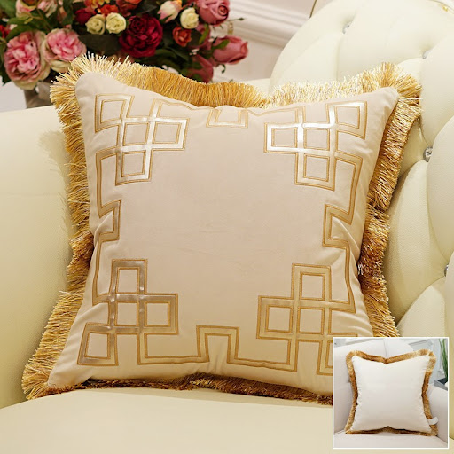 Title 9, Soft flannel sofa pillowcase for ultimate comfo...