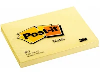 POST-IT notatblokk 76x102mm gul (Org.nr.7100172751)