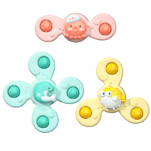 Title 6, Childrens Sucking Disc Rotary Table Rotating I...