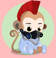 Baby Mini Monkey #159