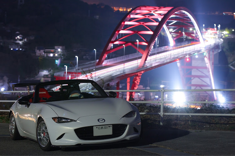 ロードスターの夜景・音戸大橋・音戸の瀬戸・夜のドライブ・呉市に関するカスタム事例の投稿画像1枚目